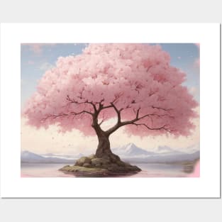 Sakura Tree Posters and Art